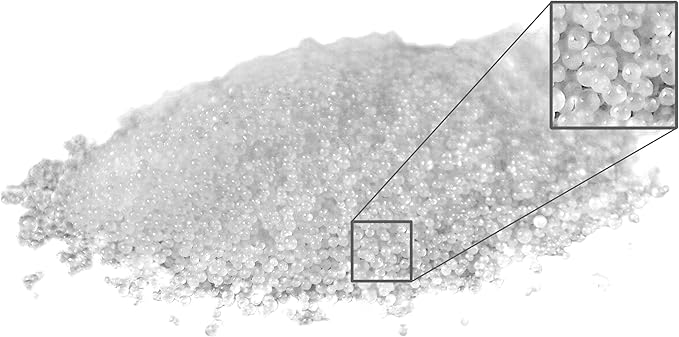 Essential Depot 9 lbs Food Grade Sodium Hydroxide Lye Evenly-Sized Micro Pels (Beads or Particles) - 9 x 1 lb Bottles - Lye Drain Cleaner