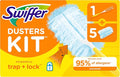 Swiffer Dusters Starter Kit, Kit Includes 1 Handle and 5 Dusters