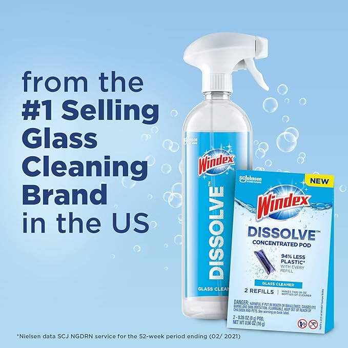 WINDEX DISSOLVE PODS2PK REFILL 2X0.28FLOZ
