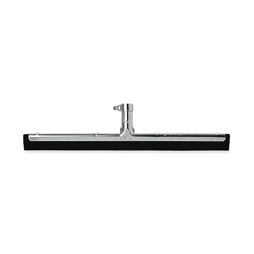 Rubbermaid Commercial Standard Floor Squeegee, 18-inch Dual Moss, Black, FG9C2600BLA