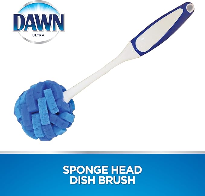 Dawn Ultra Puff Glassware and Dish Cleaning Brush (Pack of 2)