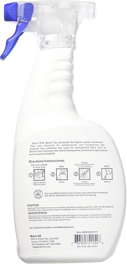 Hardwood Floor Cleaner 32 oz (Pack of 3)