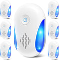 [2025 Upgraded] Ultrasonic Insect & Pest Indoor Repeller, Electronic Plug-in Control Repellent for Roach, Mouse, Rodent, Bugs, Mosquito, Mice, Ant, Spider, 2 Mode Switching (6 Pack)