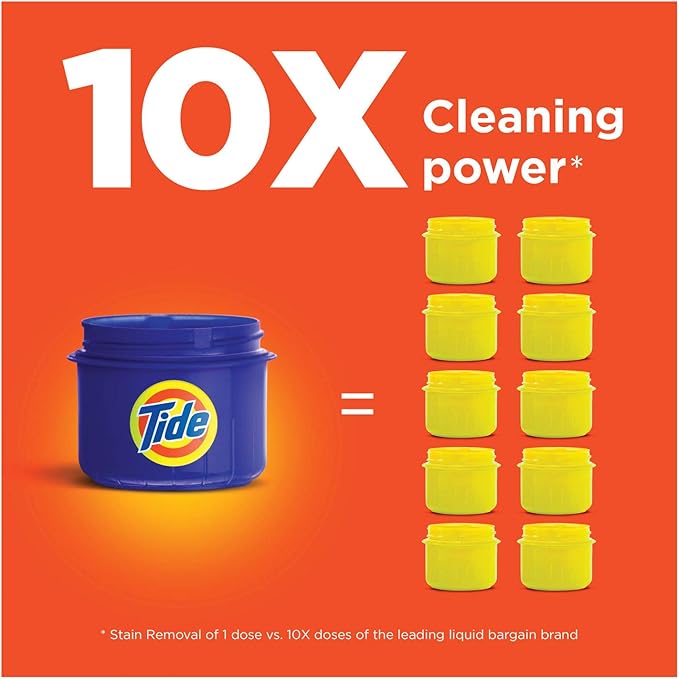 Tide Ultra Liquid Laundry Detergent (PGC00471), Original Scent, 10 Fl Oz