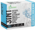 90 Pcs All Natural Floor Cleaner Sheets - Biodegradable And Dissolvable Multipurpose Mopping Concentrated Floor Cleaning Soap Detergent Strips, Mess Free Water Soluble Fast Dry Eco Friendly (Ocean)