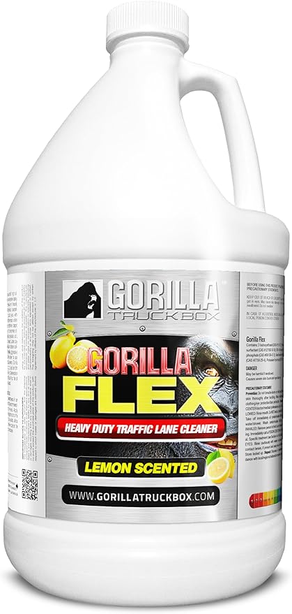 Gorilla FLEX Advanced High Alkaline Traffic Lane Cleaner/Pre-spray, 1 Gallon