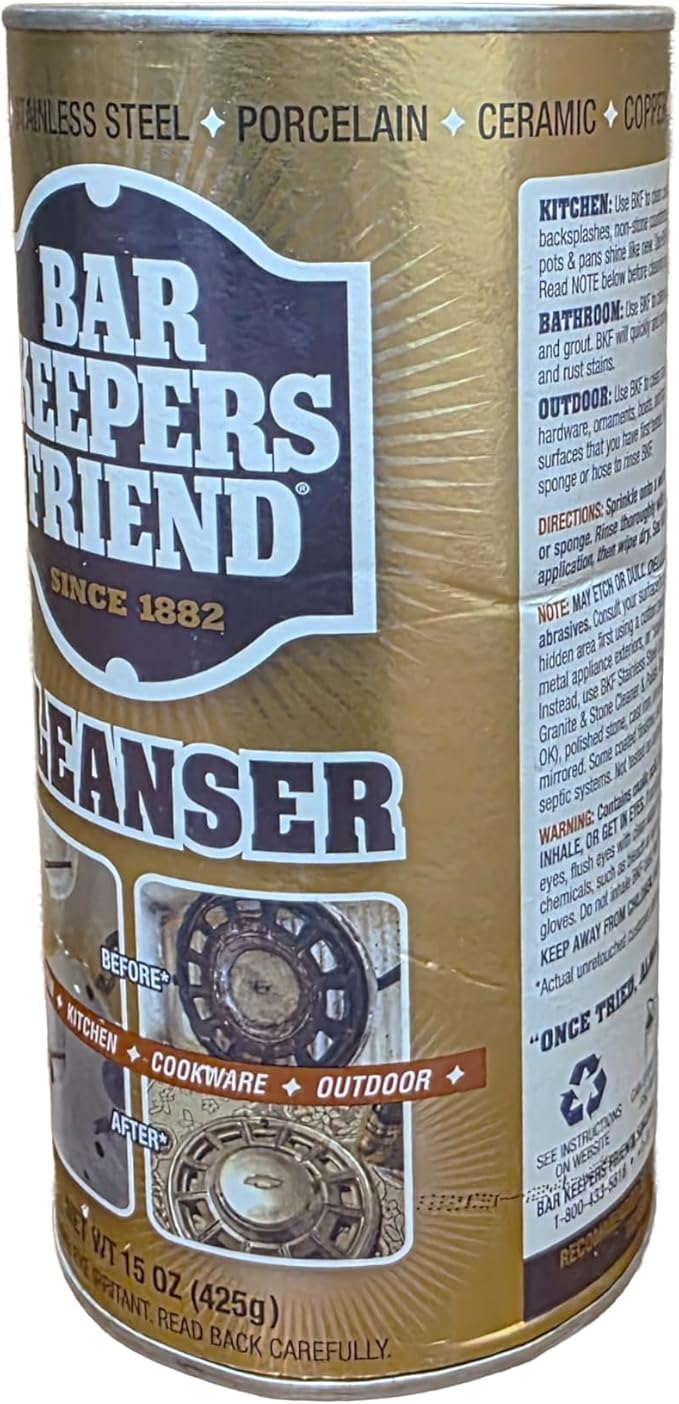 Bar Keepers Friend® Cleanser & Polish: 15 OZ