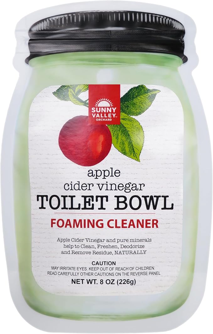 Apple Cider Vinegar Foaming Toilet Bowl Cleaner