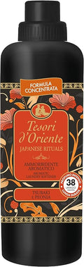 Tesori d'Oriente Fabric Softener, 25.69 Fl Oz, Tsubaki Oil and Peony, 760ml