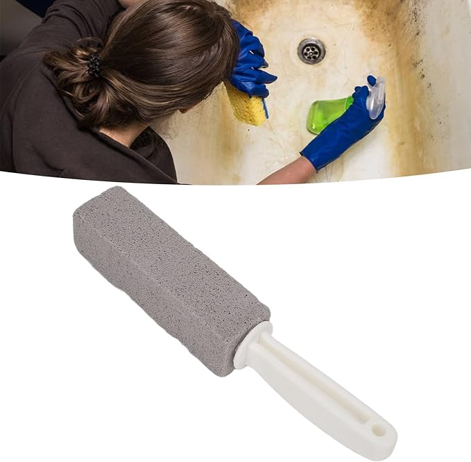 gernie 2Pcs Pumice Cleaning Brush Remove Dirt Cleaner for for Beauty Tub Household Scouring Pads Sticks, gerniey5w7ggzpi1