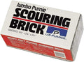 PUMIE JPS-12 Jumbo Scouring Brick, for Large Surface Cleaning, Removes Lime, Scale, Rust, Calcium - Pool Pumice Stone Tile Cleaner, Barbecue Cleaning Stone, Hand Safe, Pack of 12