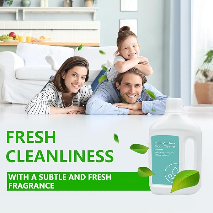 2 Pack Floor Vacuum Cleaner Detergent Refill for Dreame Cleaning Solution,Compatible with Dreame X Series and L Series Robot Vacuum and Mop. (2 Pack of 33.8 Fl Oz)