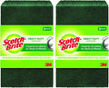 Scotch-Brite Heavy Duty Scour Pads, Scouring Pads for Kitchen and Dish Cleaning, 8 Pads (Pack of 2)