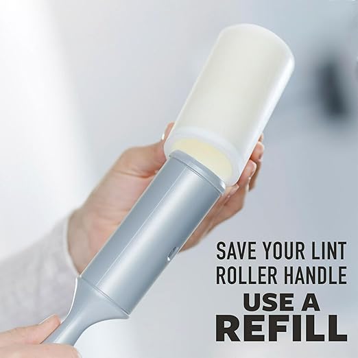 Scotch-Brite Extreme Clean Lint Roller, 50% Stickier*, Heavy Duty for Removing Debris and Pet Hair on Clothes, Furniture, Cars, Offices & More, 2 Pack, 200 Adhesive Sheets Total