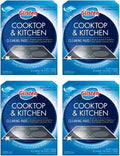 Glisten GC0608T Cooktop & Kitchen Cleaning, 8 Large/16 Small Pads Per Box, 4 Pack