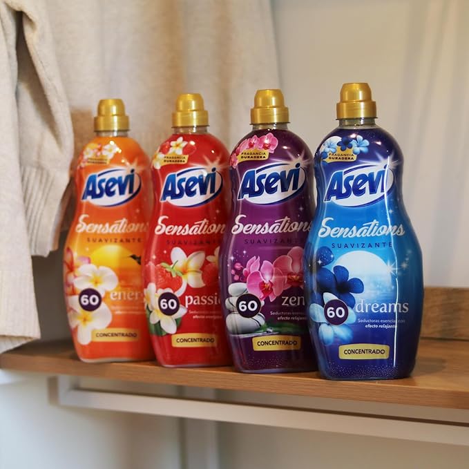 Asevi 23046 Sensations Passion Fabric Softener Concentrate 60 Doses