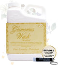 Worldwide Nutrition Bundle: Tyler Glamorous Wash Wishlist Scent Fine Laundry Liquid Detergent - Hand and Machine Washable - 16 oz, 454-gram Container and Multi-Purpose Key Chain