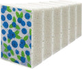 Scratch Scrub Sponge, 6 Kitchen Sponges for Cleaning Around the Home, Bathroom & More, Large Size Scratch-Free Dish Scrubber, Best for Nonstick Pots and Pans (4" x 6" x 1",Blueberry