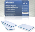 Magic Sponge Eraser Pad | Compatible with Most 16" Spray Mops, Libman & Reveal | Fit 16-18" Mops | 16.5" Magic Sponge Eraser | 3 Pack