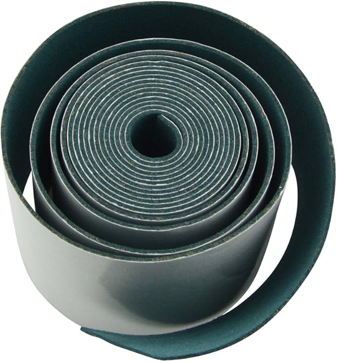 FOSHIO Micro Fiber Felt for Squeegee Edge Wrapping 2 Meters Length - Dark Green Suede Felt to Cover The Edges of Hard Card Squeegees