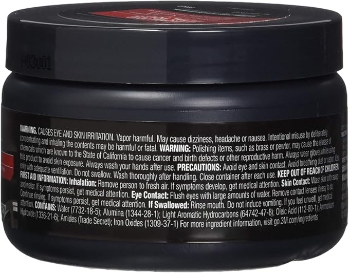 3M 39527 Chrome and Metal Polish - 10 oz. - Case of 6