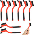 8Pcs Nylon Cleaning Brushes, Bristles Scratch Brush Set, Nylon Bristle Brushes Small Cleaning Brushes for Daily Cleaning Dirt Removal