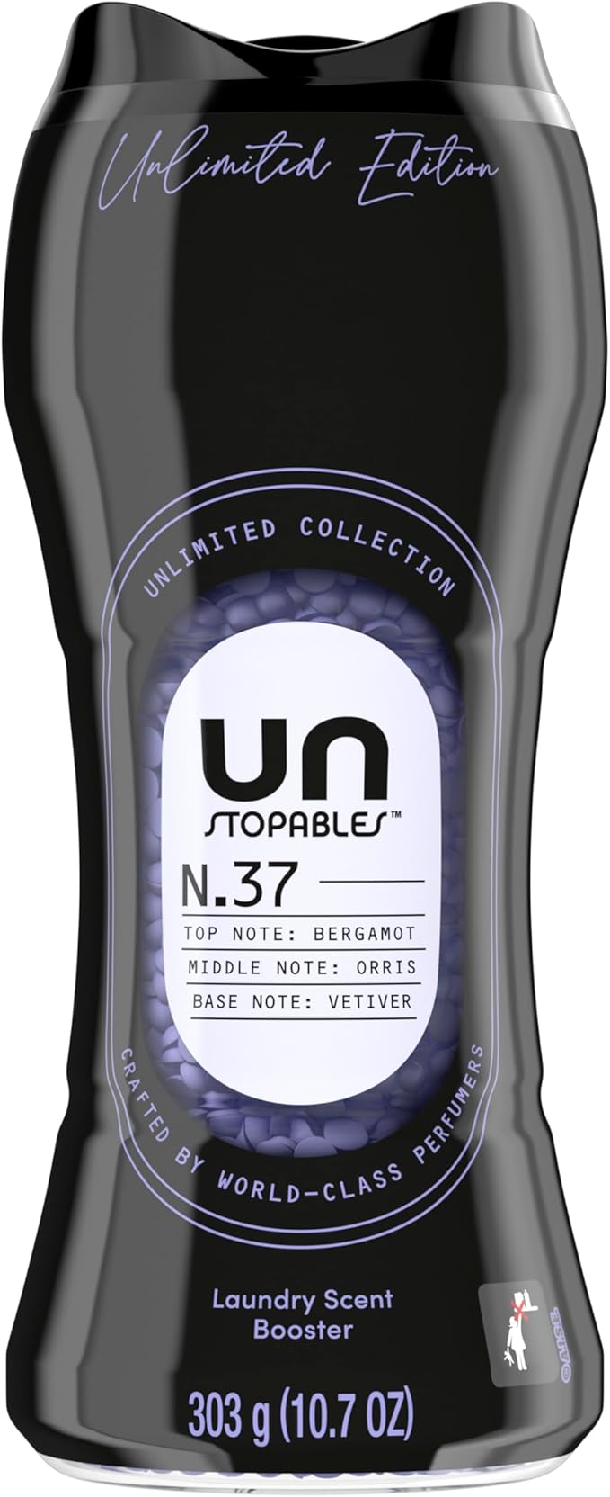 Downy Unstopables Unlimited Collection In-Wash Laundry Scent Booster Beads, No. 37, Fine Fragrance, Long-Lasting Fresh Scent Beads, 10.7 oz