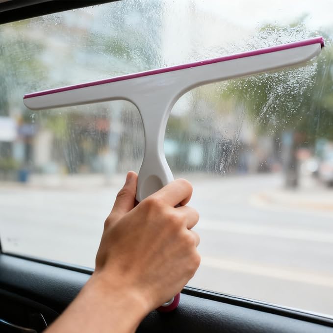 6pcs Shower Squeegee for Glass Doors,Bathroom Squeegee for Cleaner,Window Cleaning Small Squeegees Door for Shower Doors Bathroom Window Car Glass