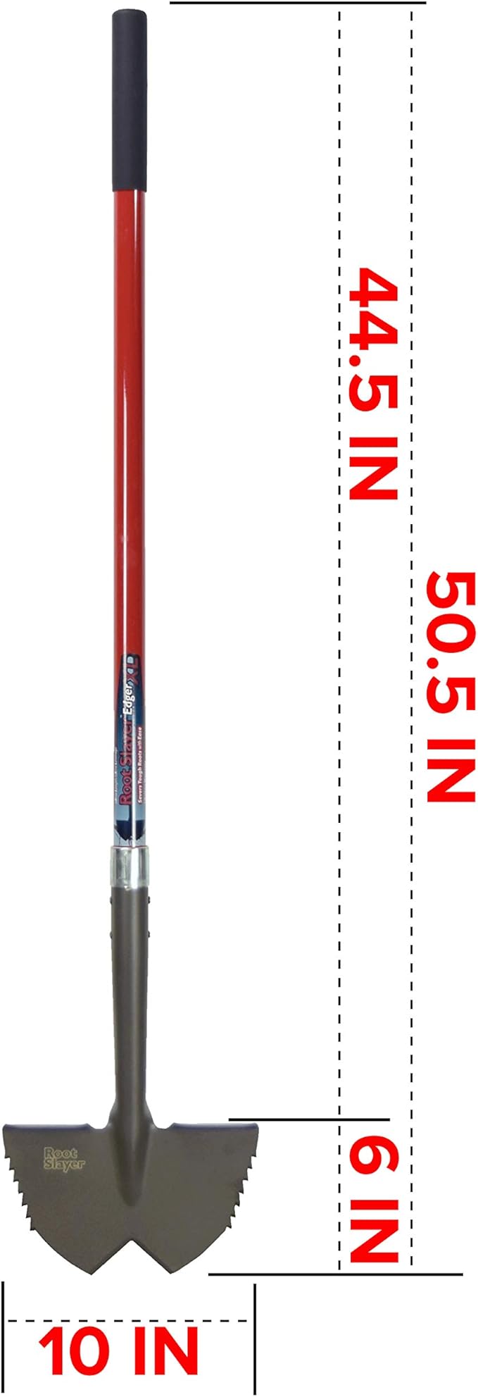 Root Slayer 22711, Edger, X-Large, Red