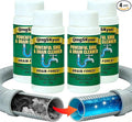4 Pack Fast Acting Drain Clog Remover | Heavy Duty Drain Cleaner Powder | for Slow Running and Clogged Drains | for Bathroom Shower Sink Bathtub and Kitchen Sink | Suitable for Daily Maintenance