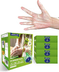 Disposable TPE Cooking Gloves, Ideal for Cleaning and Food Prep, Latex & Powder Free, Food safe