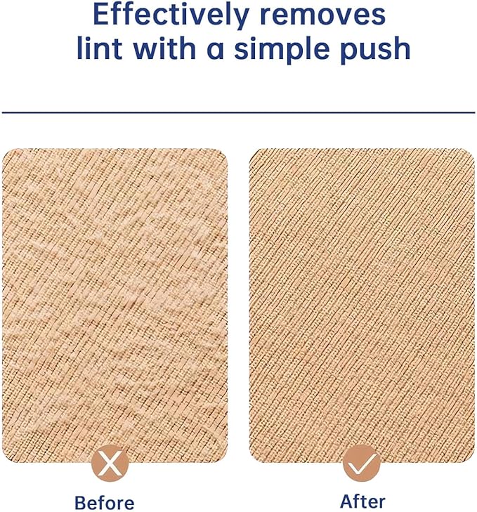 Rechargeable Fabric Shaver, Lint Remover, Electric Lint Shaver for Furniture & Clothes, Sweater Shaver & Pill Remover - Effivent, Effortlessly Remove Pilling, Lint, Fuzz from Woolen Coat, Gray