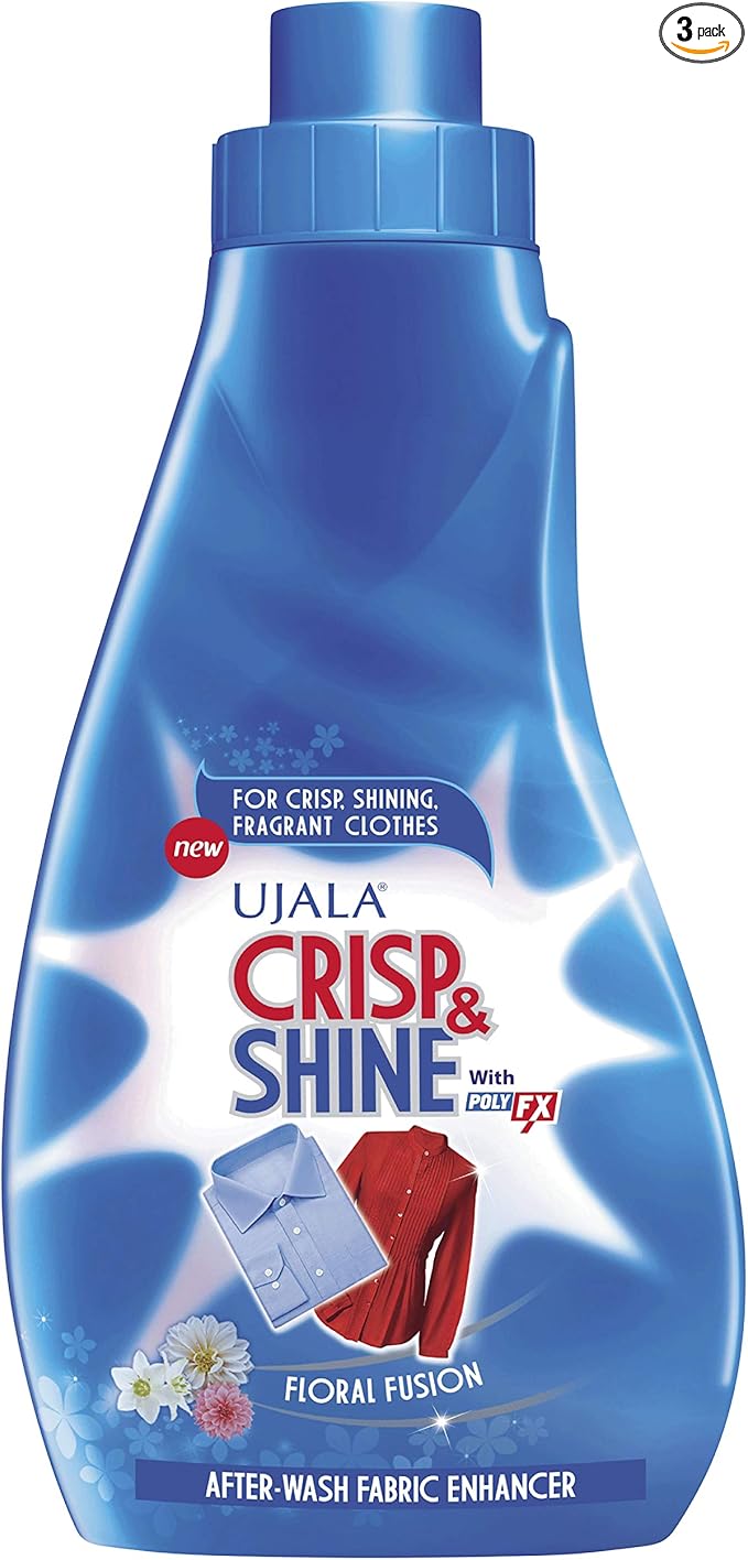 Ujala Crisp and Shine Floral Fusion - 200 g [Pack of 3]
