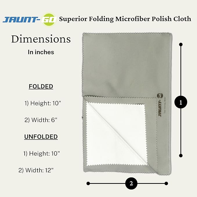 Silver Jewelry Cleaner - Multipurpose Homewood Metal Polish and Cleaner bundle with 1x Microfiber Cleaning Cloth Bundle - Stainless Steel Cleaner to Remove Tarnish & Restore Shine of Jewelry & More
