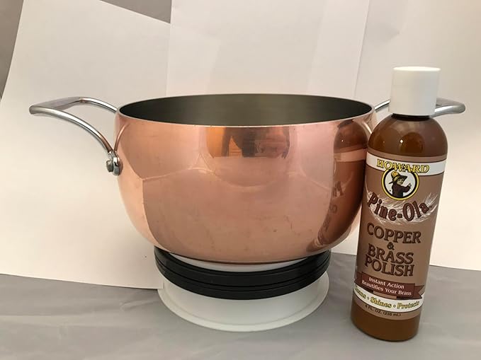 Howard Products Howard CB0008 Pine-Ola Copper and Brass Polish, 8-Ounce