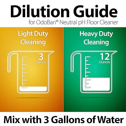 OdoBan Pet Solutions No Rinse Neutral pH Floor Cleaner Concentrate, 3 Gallons, Splash O' Citrus Scent