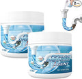 2Pcs Powerful Drain Opener, Pipeline Dredging Agent, New Sink Drain Cleaner, Wild Tornado Pipe Dredge, Upgrade Pipes Cleaning Tool for Kitchen & Bathroom Quick Cleaning, Fast Acting Toilet Unclogger