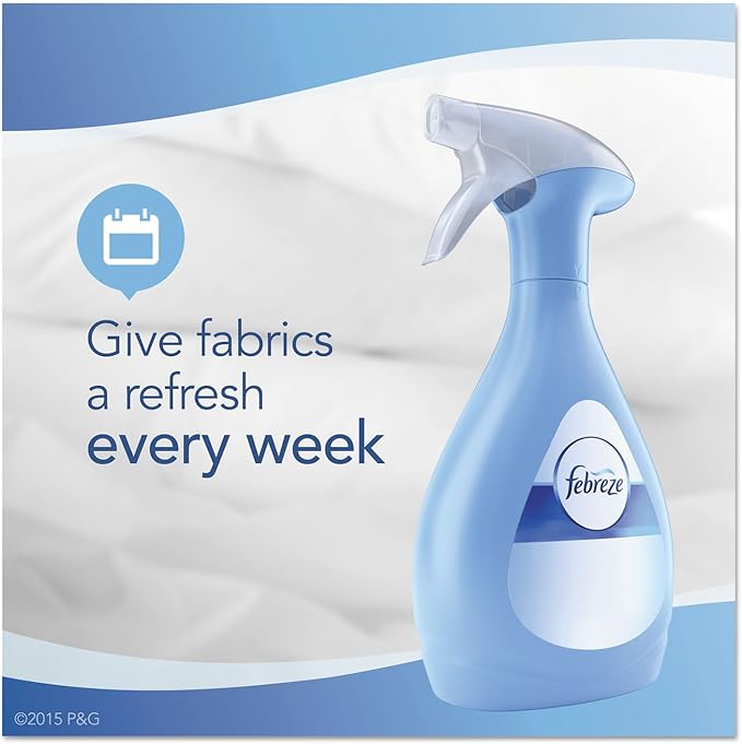 Febreze 47804CT Fabric Refresher & Odor Eliminator Gain Original 27 oz Spray Bottle 6/Carton