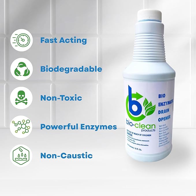 Bio-clean Drain Opener 16oz - Bio Enzymatic