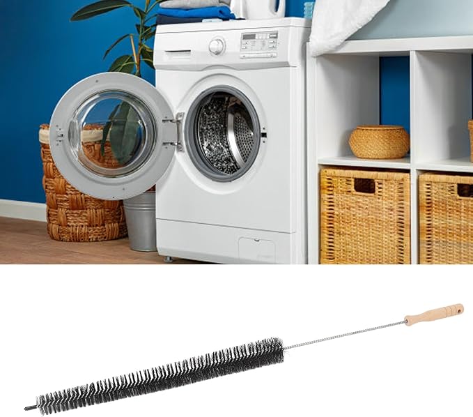 Long Washing Machine Cleaning Brush Sink Drain Cleaner Load Washer Cleaner Drum Brush for Conditioners Fans