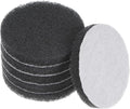 HARFINGTON 6pcs Drill Power Brush 3 inch Tile Scrubber Scouring Pads 800-1000 Grit for Bathroom Kitchen Household Cleaning
