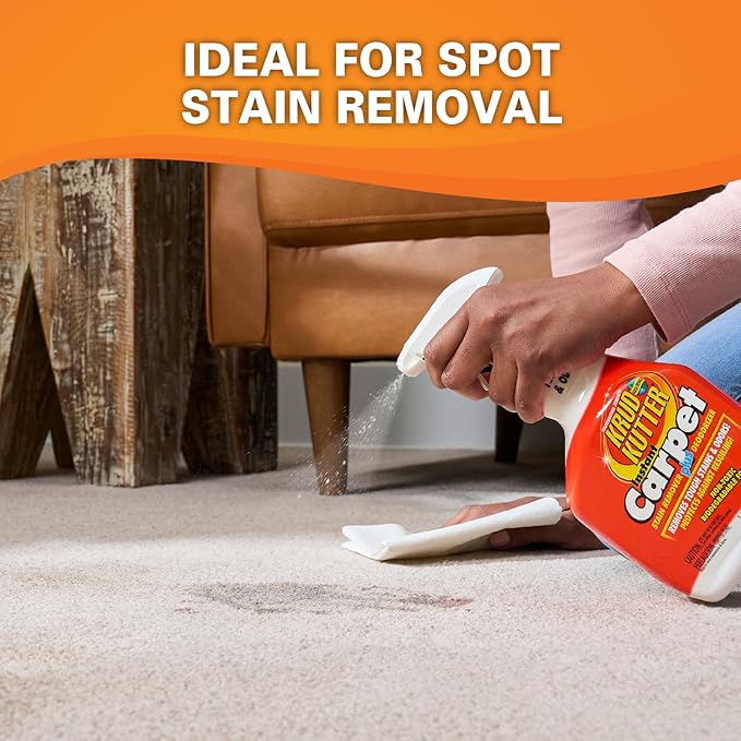 Krud Kutter CR012 Instant Carpet Cleaner/Stain Remover Plus Deodorizer, Gallon