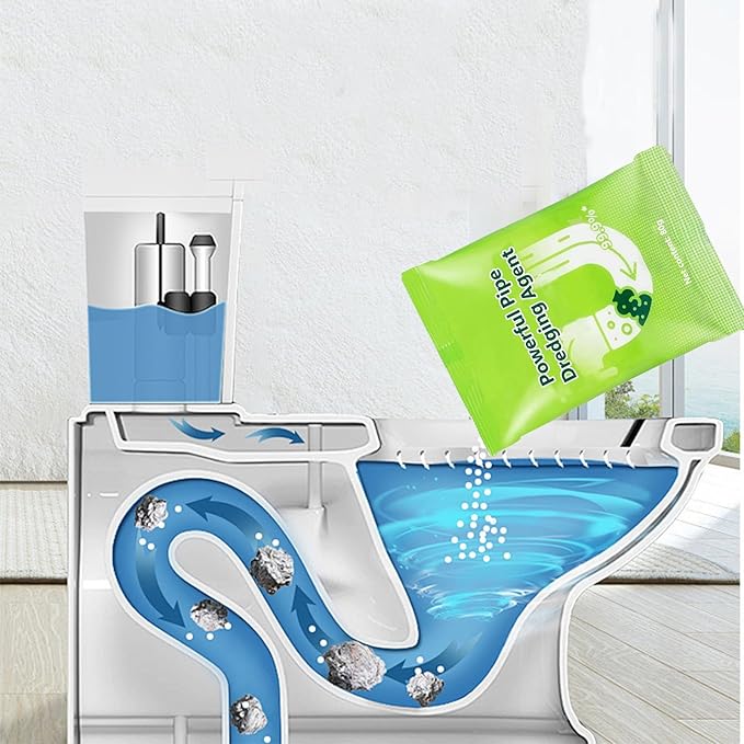 High Speed Drain Cleaner Foaming Powder,Powerful Pipe Dredging Agent,Desatascador En Polvo Para TuberíAs
