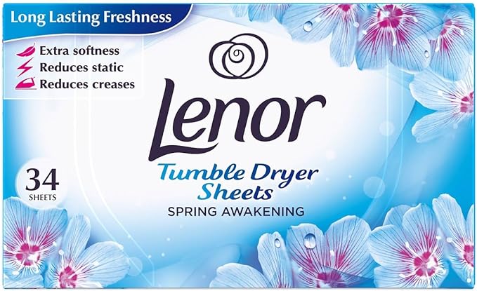 Lenor Tumble Dryer Sheets 34 Sheets Spring Awakening
