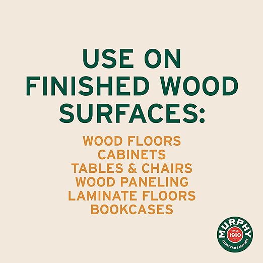 Murphy Oil Soap Concentrated Formula, Wood Cleaner, No-Rinse Floor Cleaner, Citronella Oil Scent, 32 fl oz Bottle (3 Pack)
