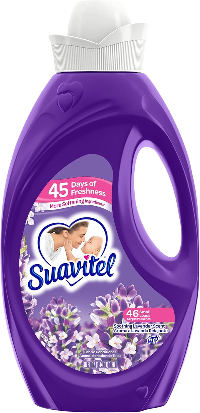 Suavitel, Fabric Softener, Soothing Lavender, 46 Fl Oz
