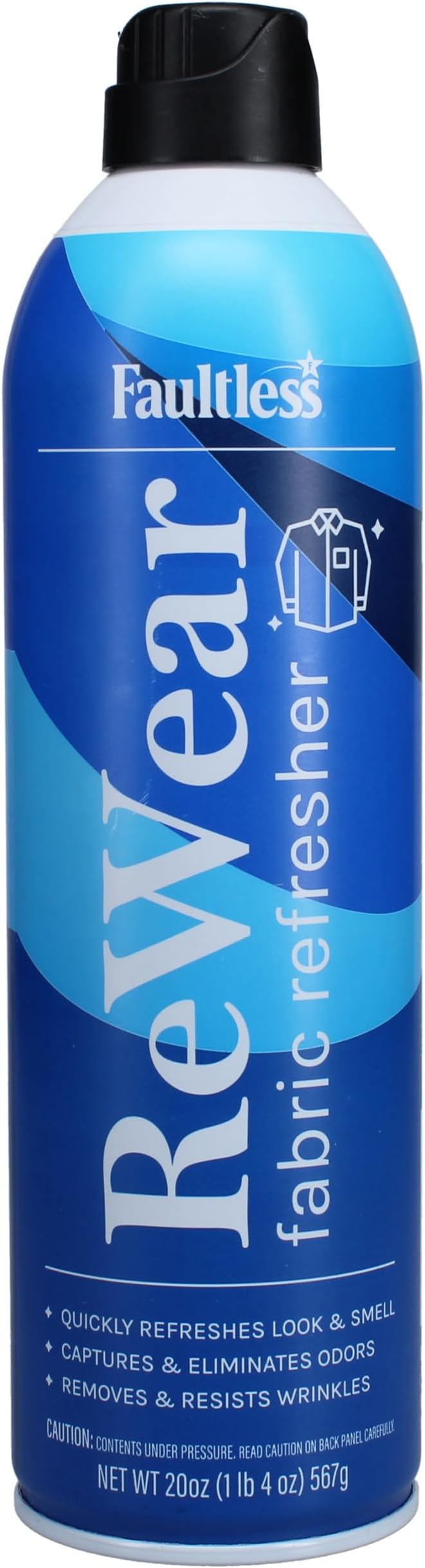 ReWear Fabric Refresher Multipack (12-Pack) - Full-Size 20 oz. Bottles for Wrinkle & Odor Removal, Quick-Drying Fabric Care