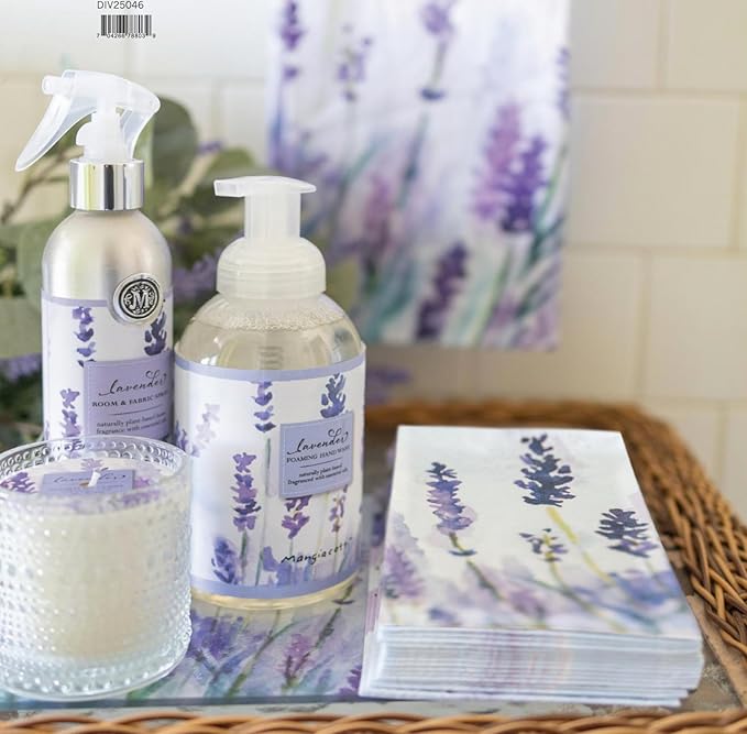 Mangiacotti Room Spritz Fabric Deodorizer Air Freshener Spray|Naturally Plant-Based with Essential Oils Room Fragrance, 8 Ounces, Lavender