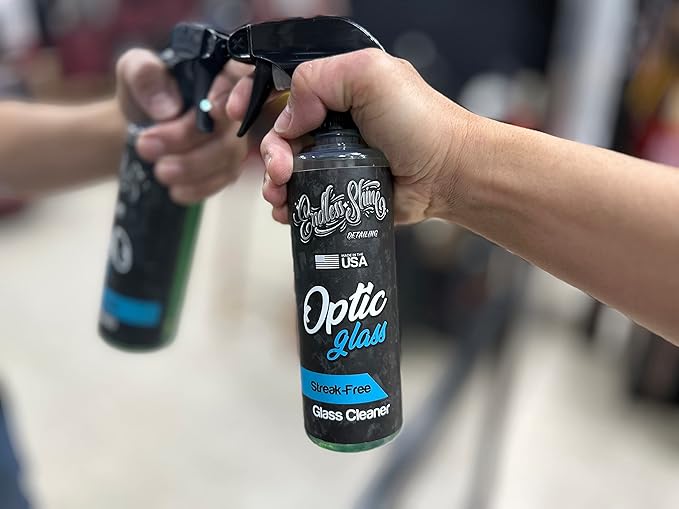 Endless Shine Detailing Optic Glass Streak Free Glass Cleaner - Safe for All Glass and Tinted Windows (16 oz)