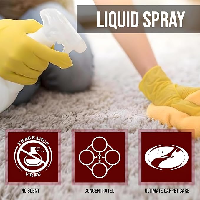 General Chemical Fabric Protector & Stain Shield - Ultra Concentrated Fabric Protector for Carpets, Rugs, Upholstery, Drapes & More - Carpet Stain Guard 5818 - for Outdoor & Indoor Use - 55 Gallon
